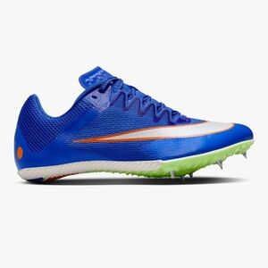 Nike Rival Sprint Track & Field Sprinting Men's Blue and Orange Athletic Spikes